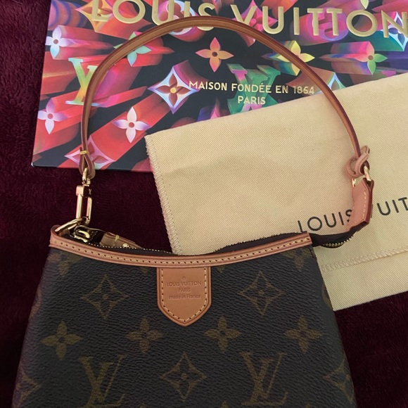 SOLD AUTHENTIC LOUIS VUITTON MINI POCHETTE DEL - Picture 4 of 8